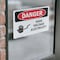 Signmission High Voltage Electricity Danger Sign, Vinyl Decal, 7in W x 5in L, 2PK OS-2PACK-DS-D-57-L-1330 - alternate 3